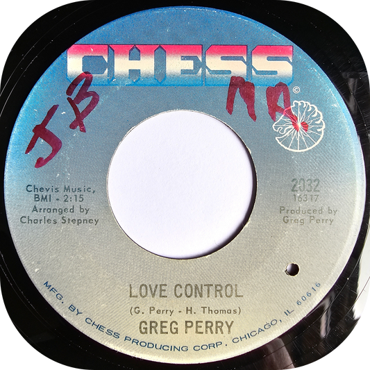 Greg Perry - Love Control - Chess