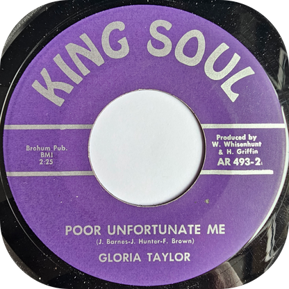 Gloria Taylor - Poor Unfortunate Me - King Soul