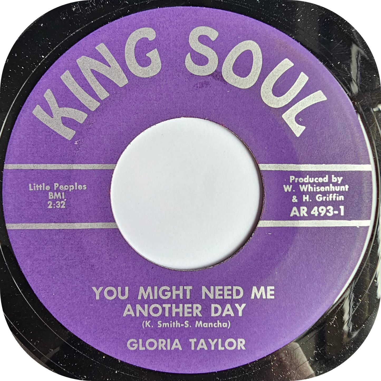 Gloria Taylor - Poor Unfortunate Me - King Soul
