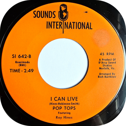 Pop Tops - I Want To Make It With You - Sounds International