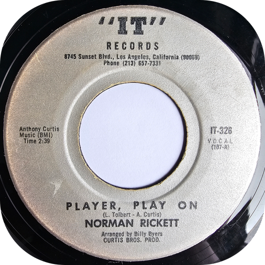 Norman Rickett - Player, Play On - It