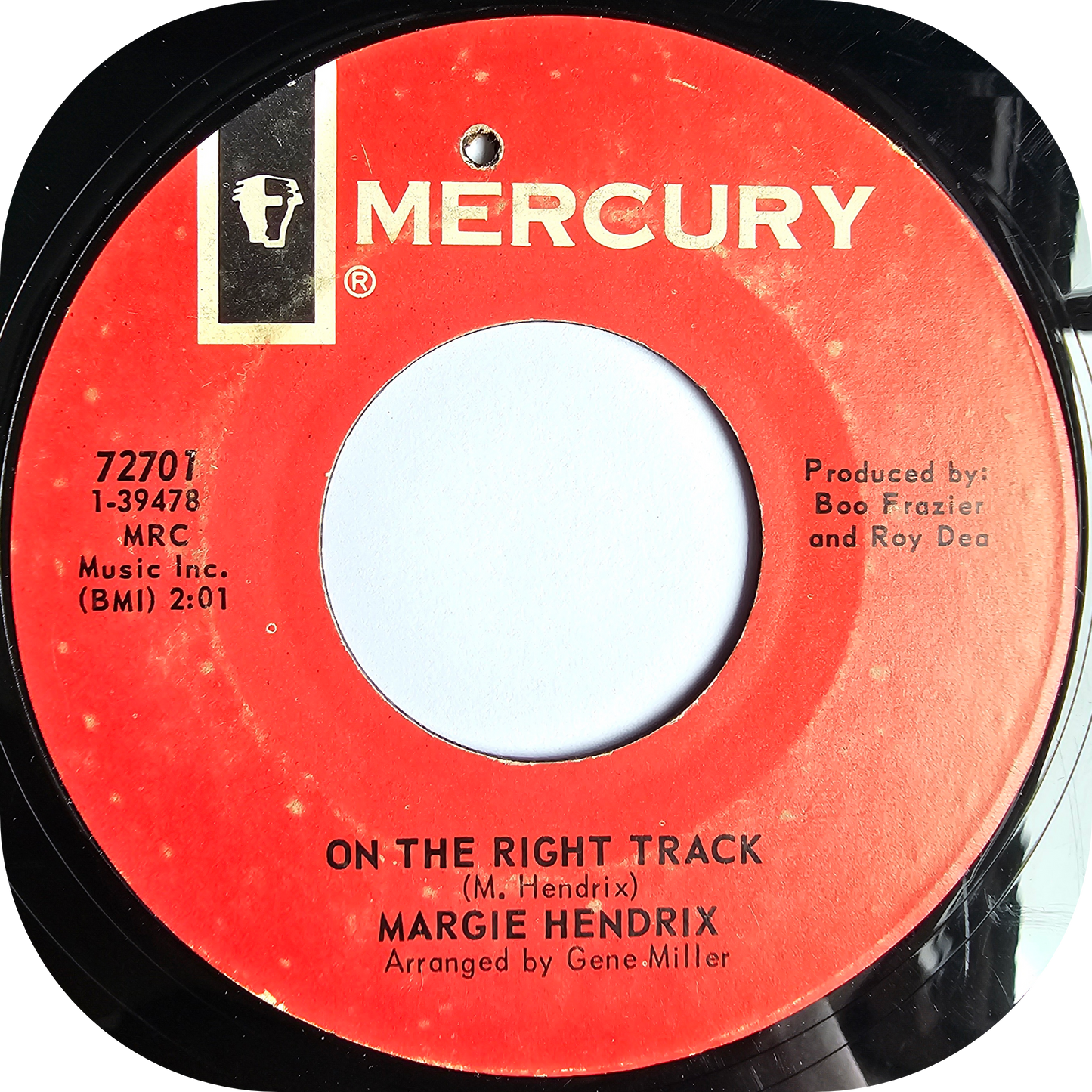 Margie Hendrix - On The Right Track - Mercury