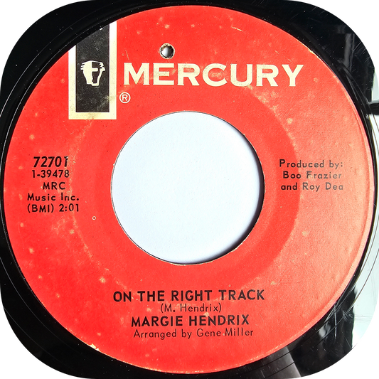 Margie Hendrix - On The Right Track - Mercury