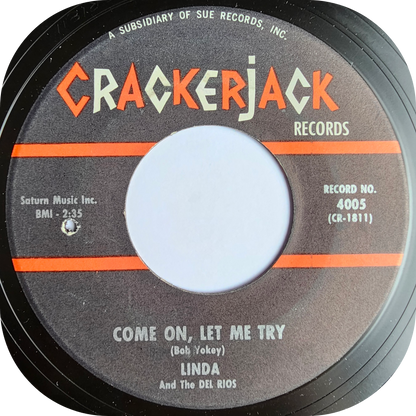 Linda & The Vistas - Come On, Let Me Cry - Crackerjack