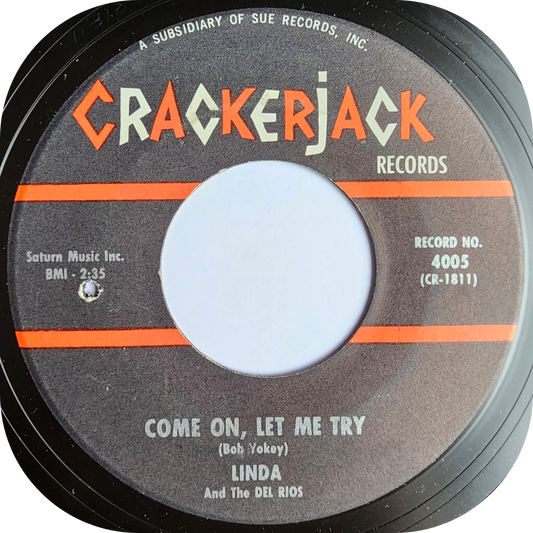 Linda & The Vistas - Come On, Let Me Cry - Crackerjack