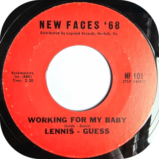 Lenis Guess - Working For My Baby - New Faces 68'