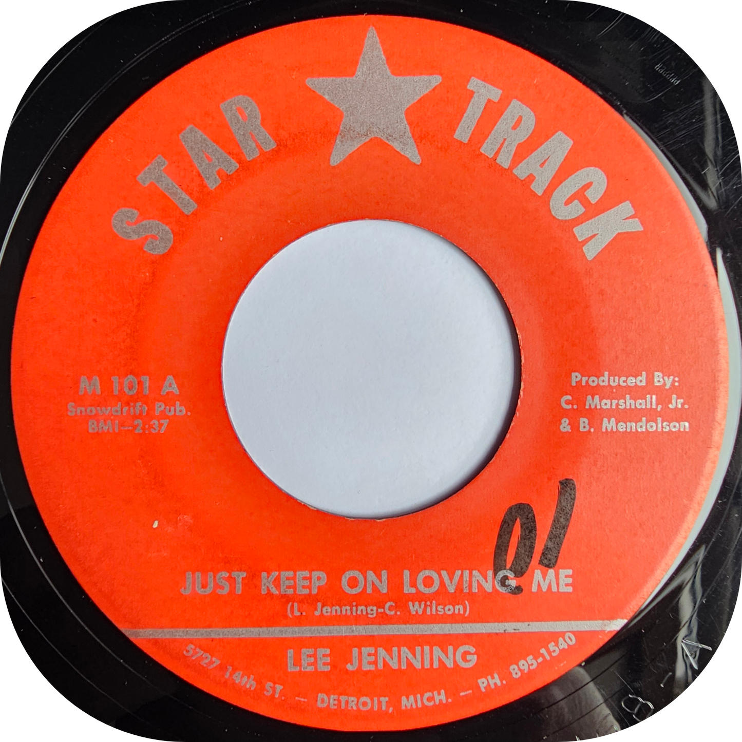 Lee Jenning - Just Keep On Loving Me - Star Track