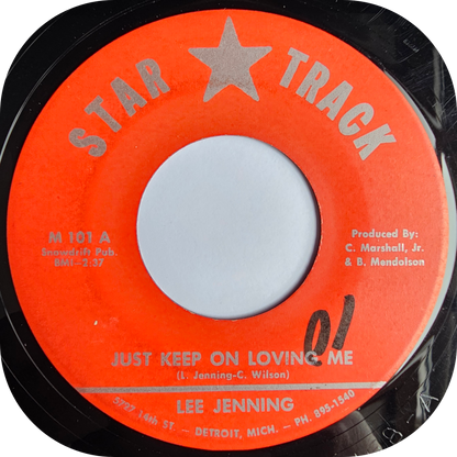 Lee Jenning - Just Keep On Loving Me - Star Track