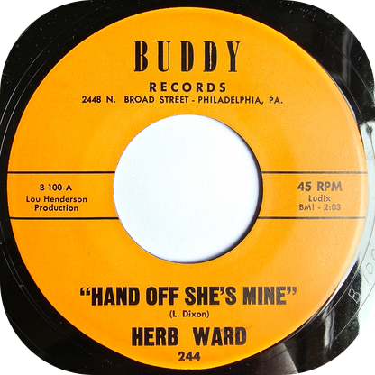 Herb Ward - Hand Off She's Mine - Buddy
