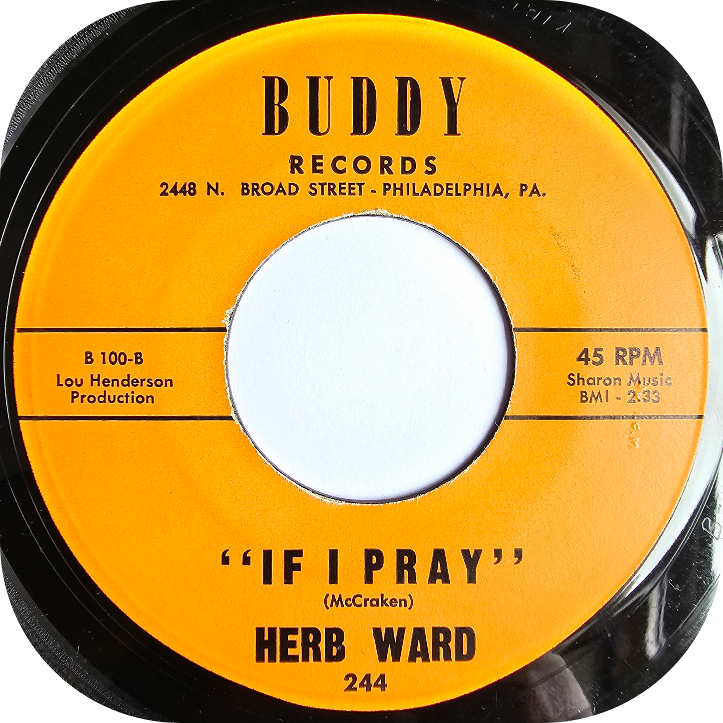 Herb Ward - Hand Off She's Mine - Buddy