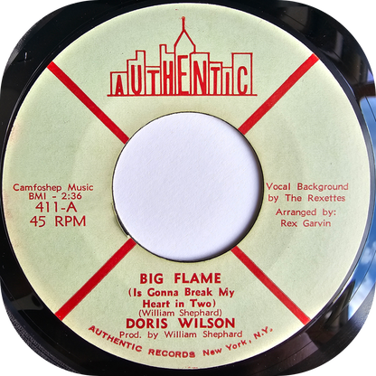 Doris Wilson - Big Flame - Authentic