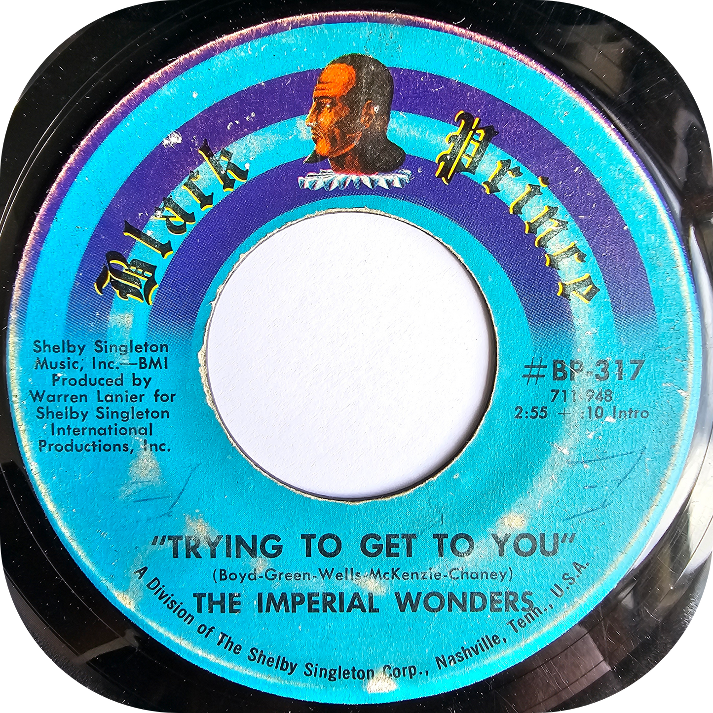 Imperial Wonders, The - Trying To Get To You - Black Prince