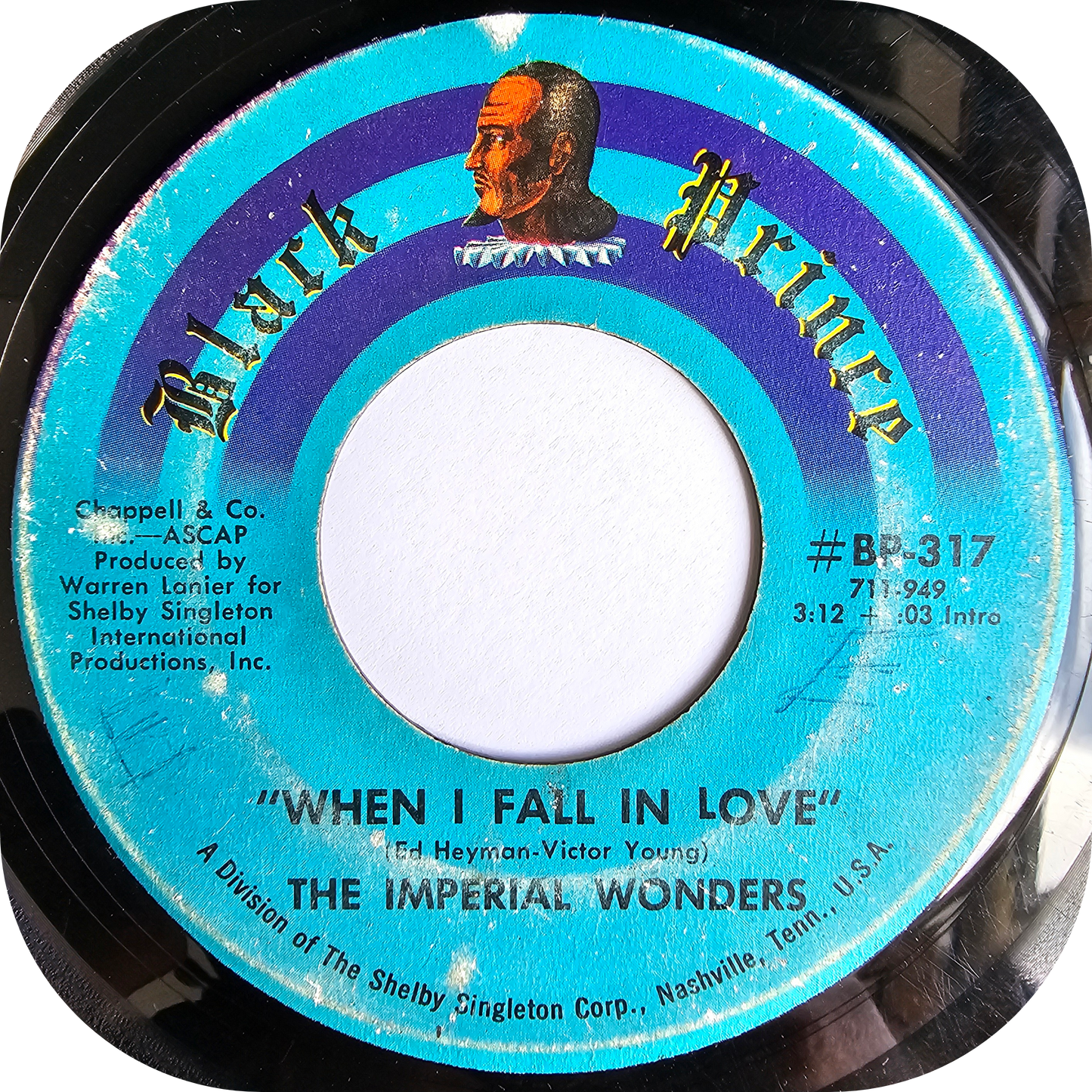 Imperial Wonders, The - Trying To Get To You - Black Prince