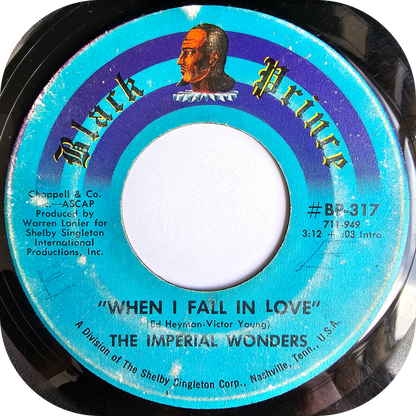 Imperial Wonders, The - Trying To Get To You - Black Prince