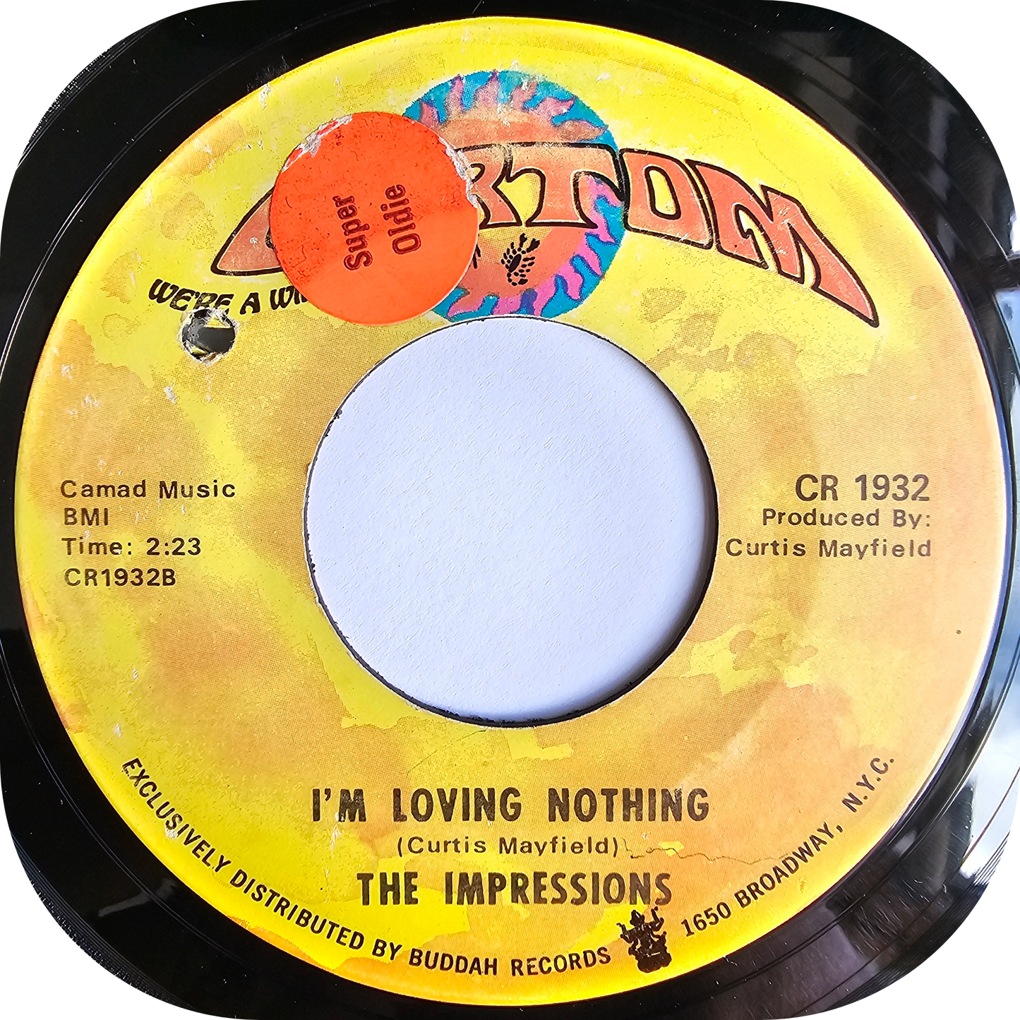 Impressions, The - I'm Loving Nothing - Curtom