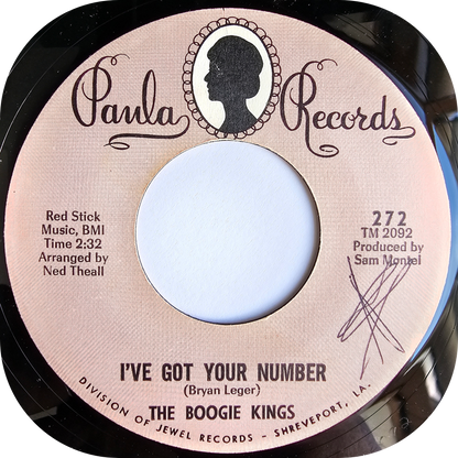 Boogie Kings, The - I've Got Your Number - Paula