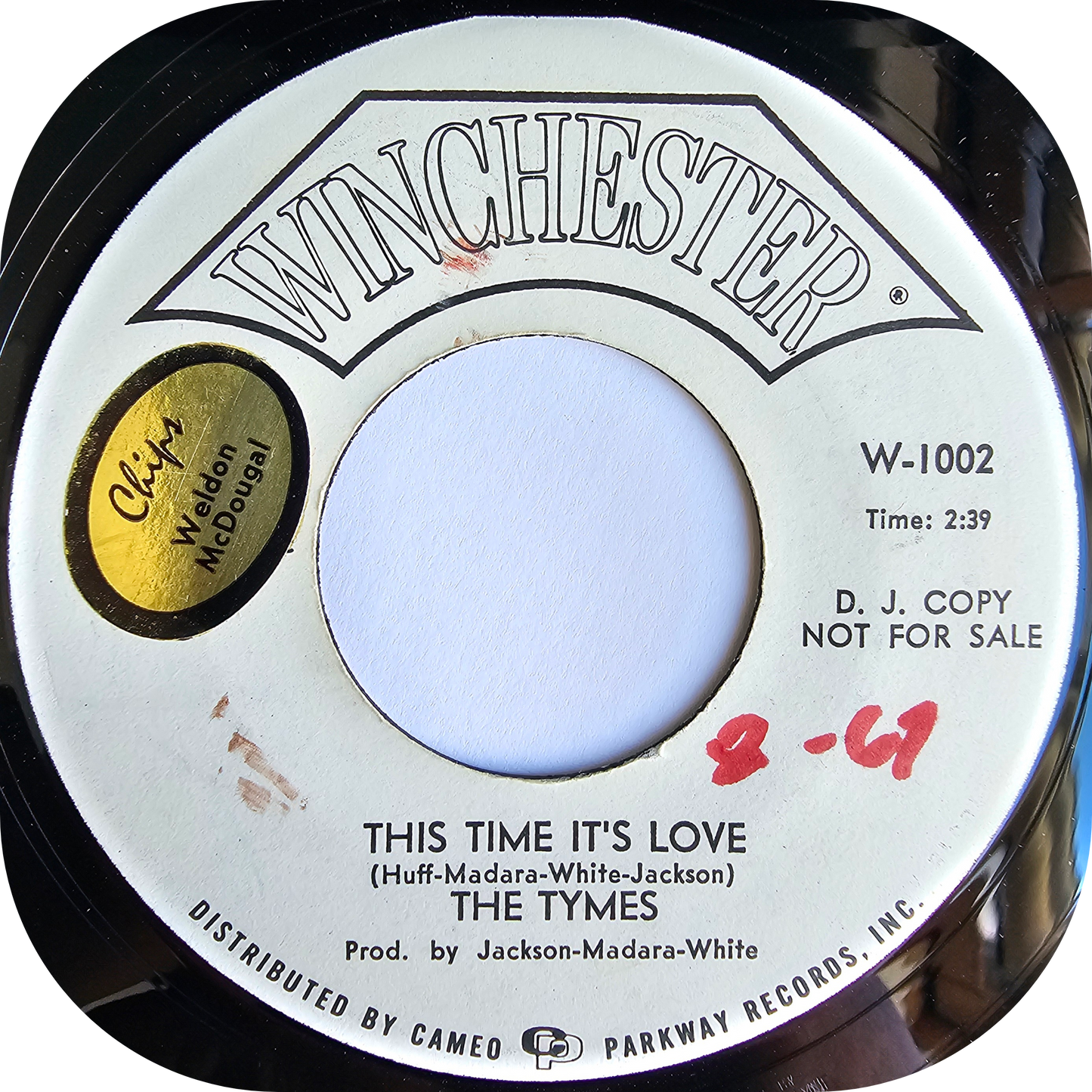 Tymes, The - This Time It's Love - Winchester DEMO