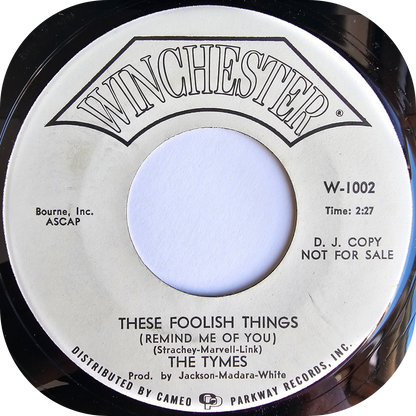 Tymes, The - This Time It's Love - Winchester DEMO