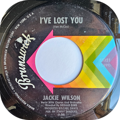 Jackie Wilson - I've Lost You - Brunswick