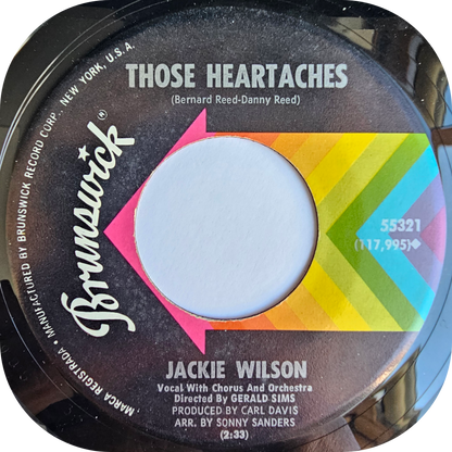 Jackie Wilson - I've Lost You - Brunswick