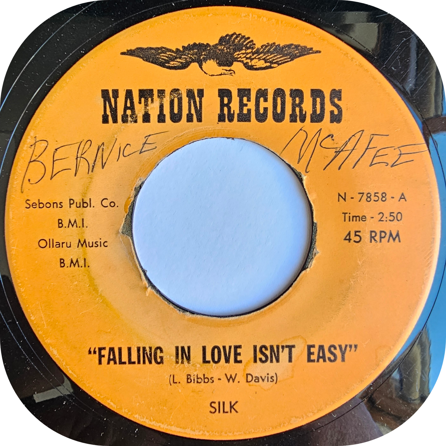 Silk - Falling In Love Isn't Easy - Nation