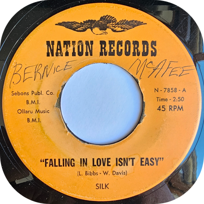 Silk - Falling In Love Isn't Easy - Nation