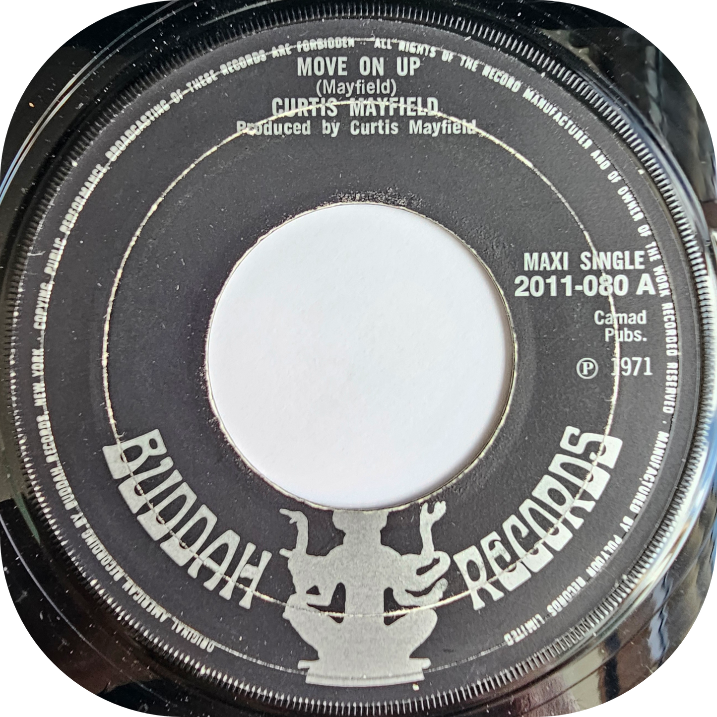 Curtis Mayfield - Move On Up - Buddah EP