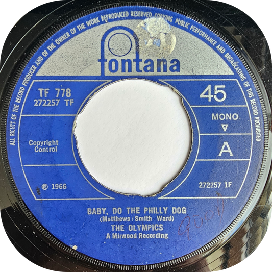 Olympics, The - Baby Do The Philly Dog - Fontana