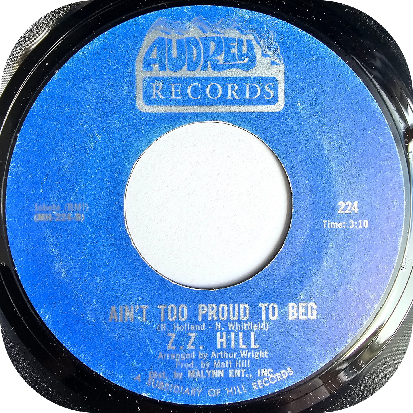 ZZ Hill - Ain't Too Proud To Beg - Audrey