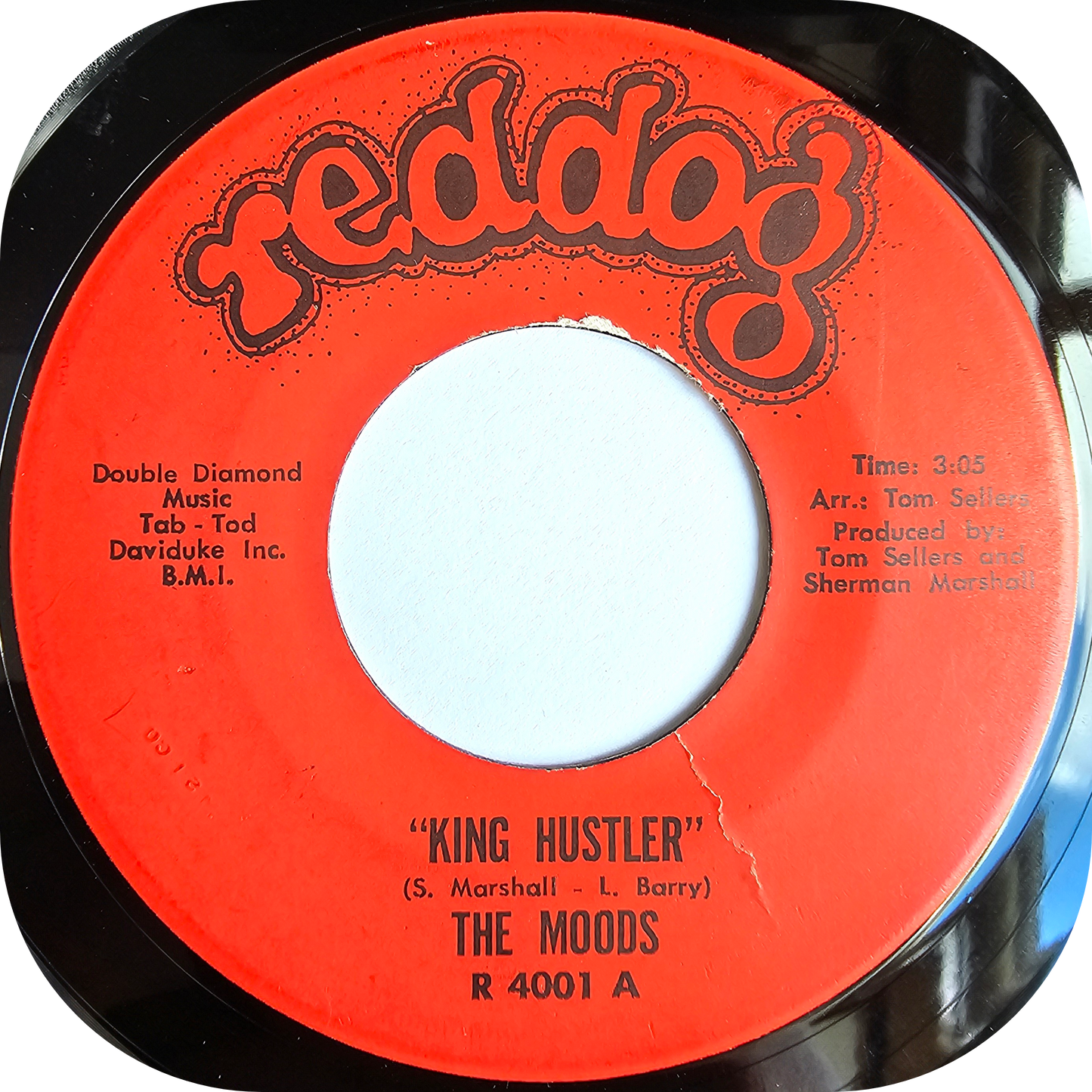 Moods, The - Hustlin' - Reddog