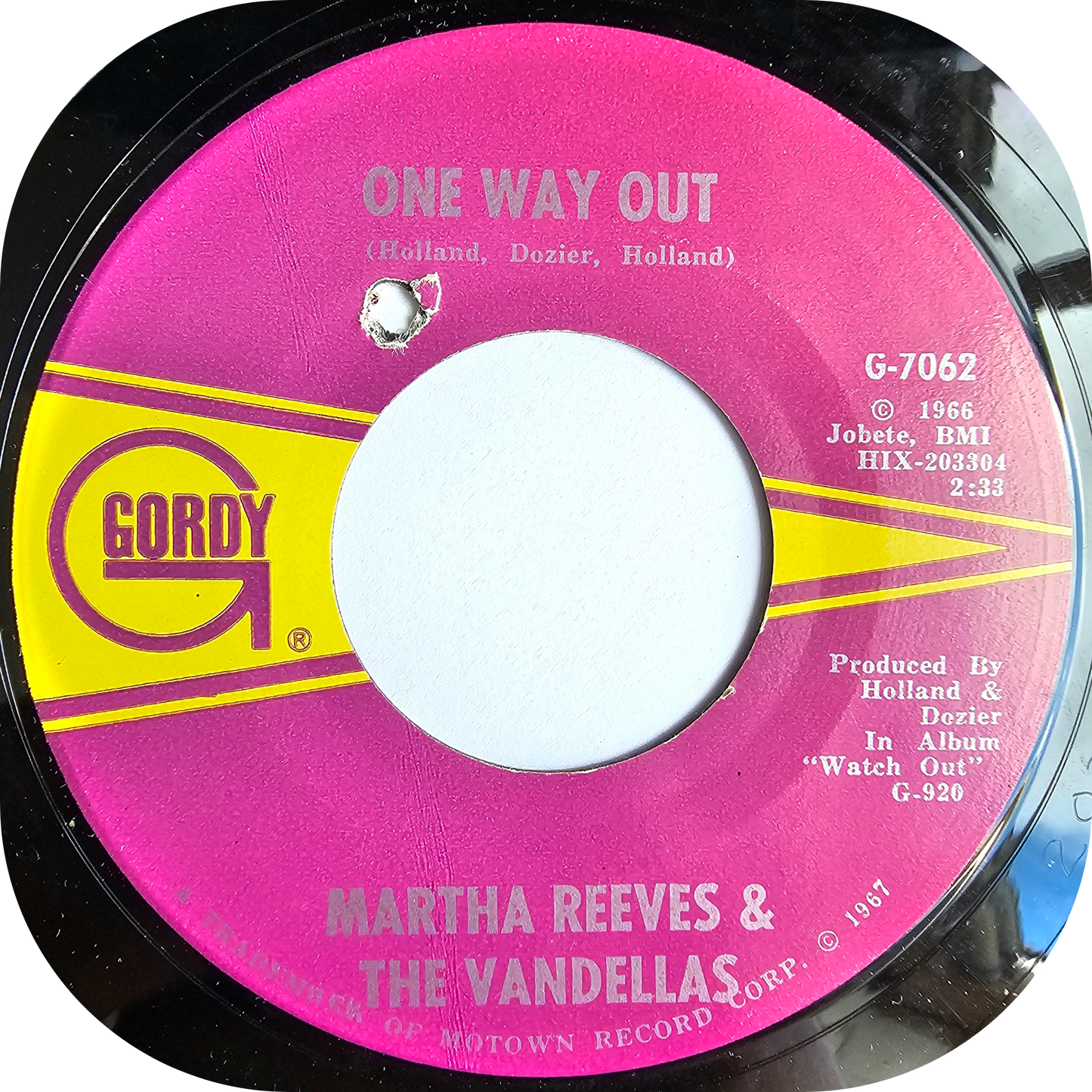 Martha Reeves - One Way Out - Gordy