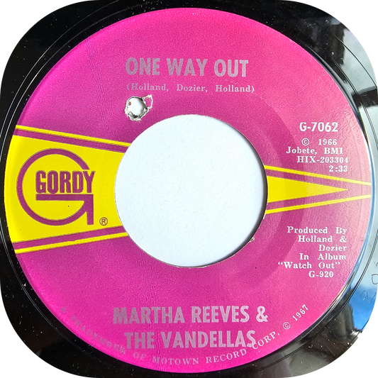 Martha Reeves - One Way Out - Gordy