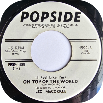 Leo McCorkle - On Top Of The World - Popside DEMO