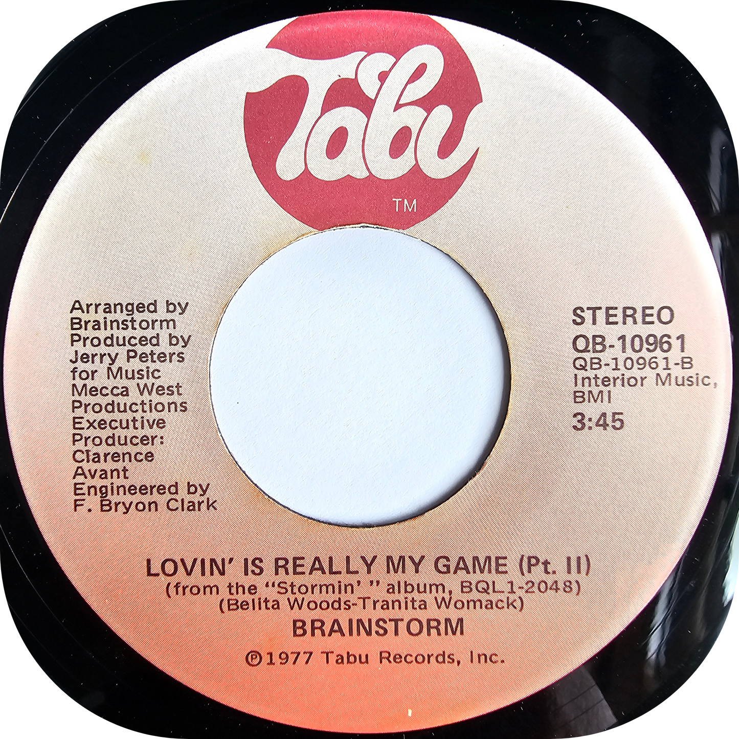 Brainstorm - Lovin' Is Really My Game - Tabu