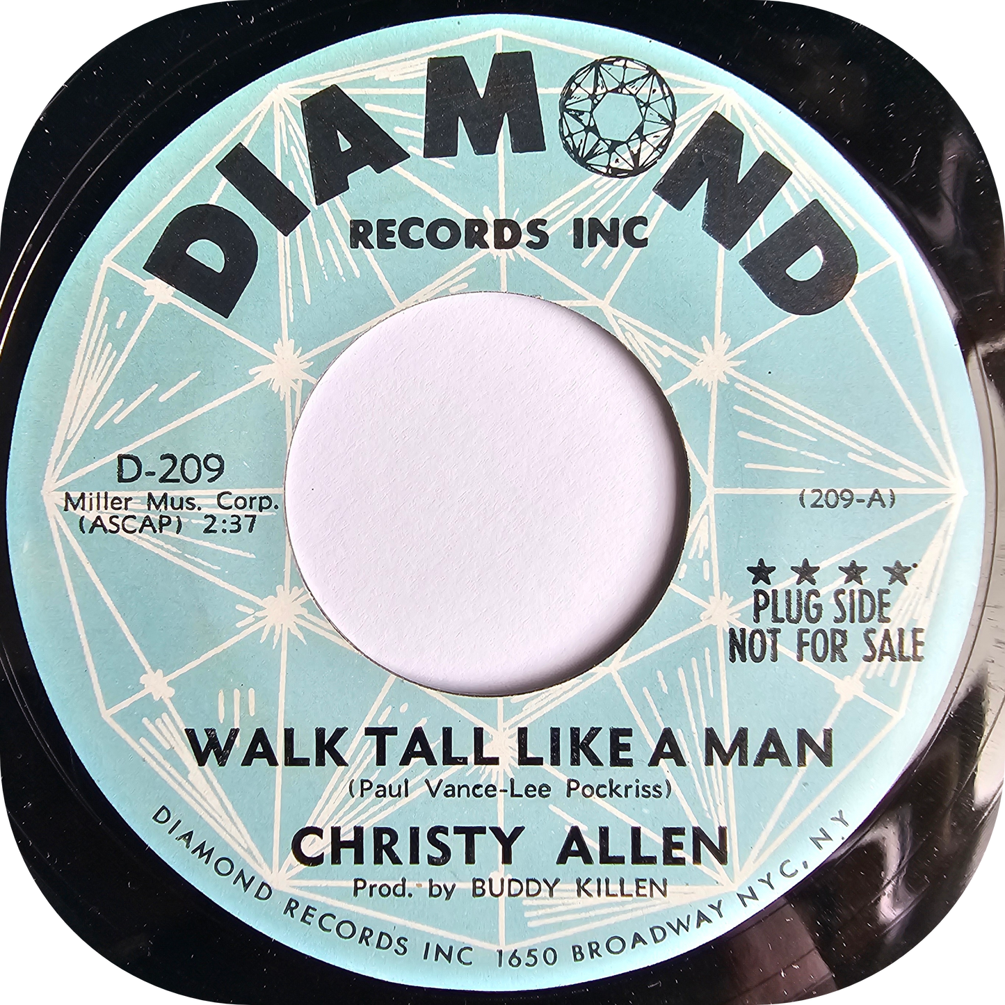 Christy Allen - Walk Tall Like A Man - Diamond DEMO
