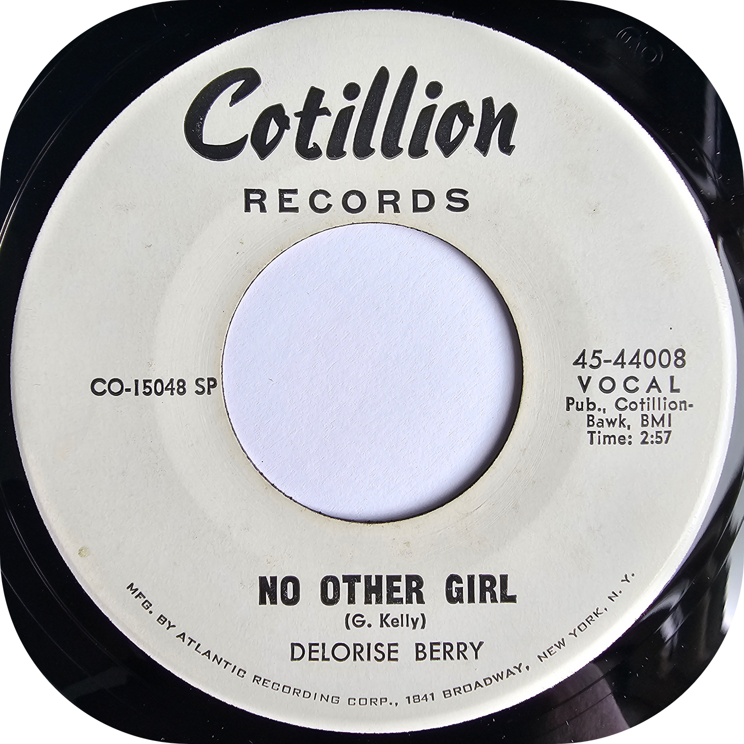 Delorise Berry - No Other Girl - Cotillion DEMO