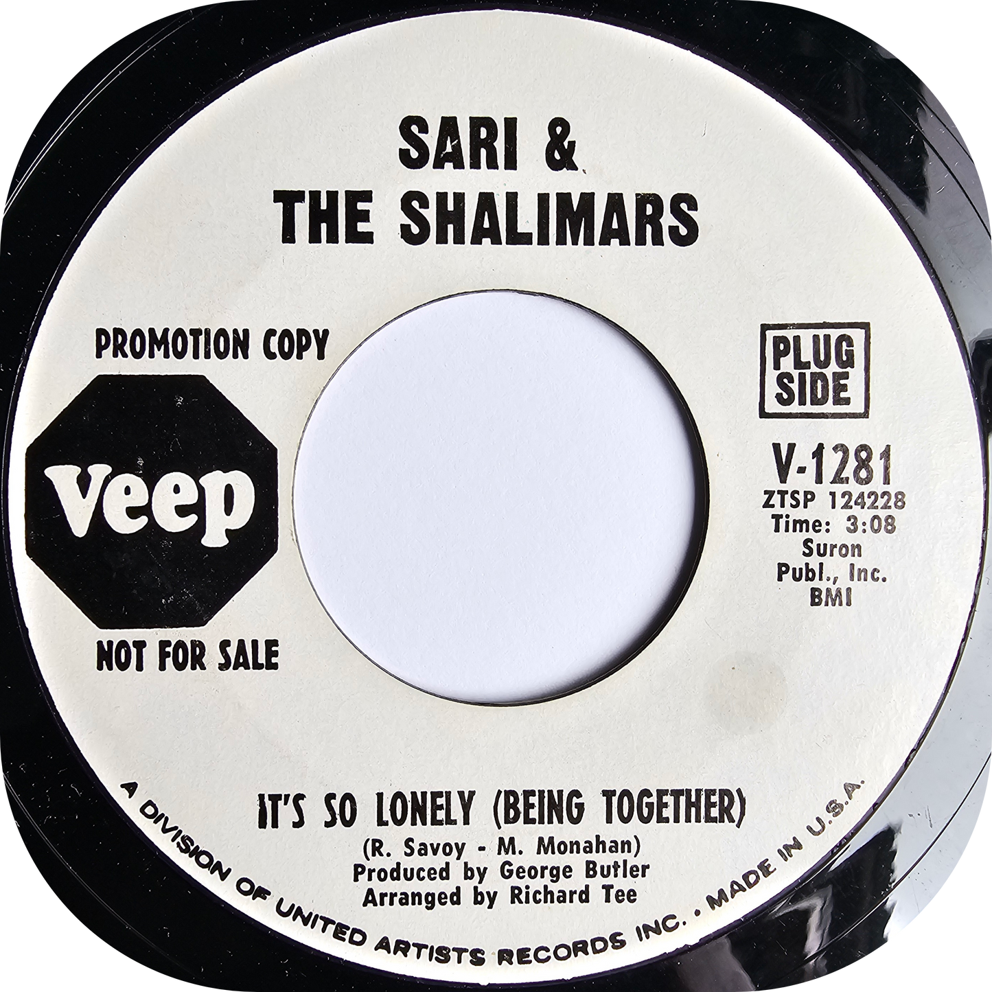 Sari & The Shalimars - It's So Lonely - Veep DEMO