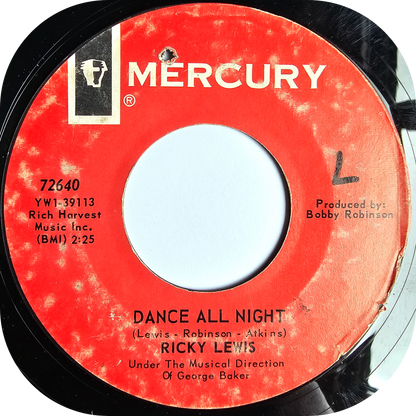 Ricky Lewis - Dance All Night - Mercury