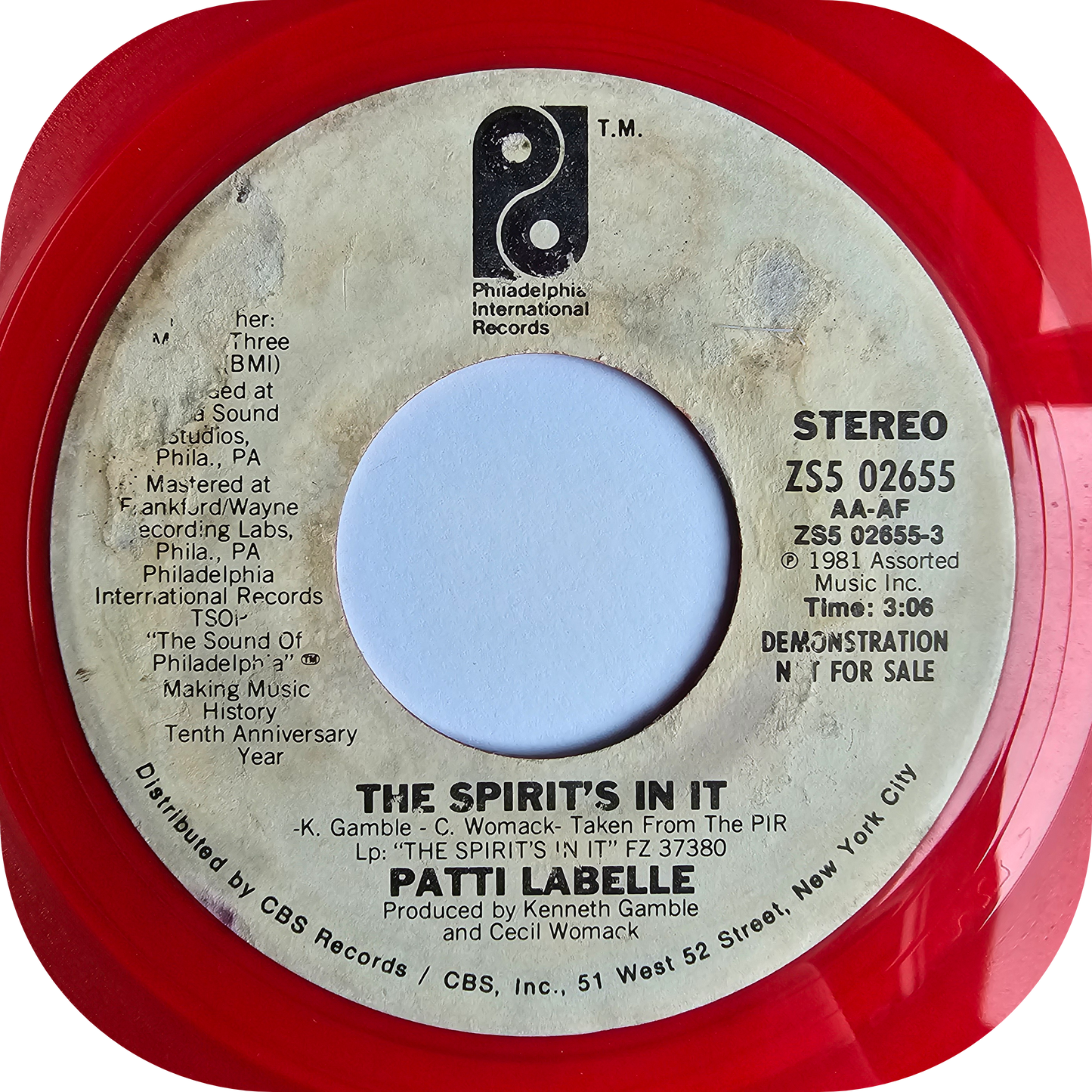 Patti LaBelle - The Spirit's In It - Philly DEMO