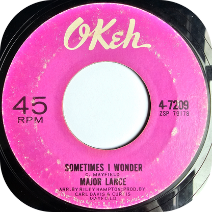 Major Lance - Sometimes I Wonder - Okeh