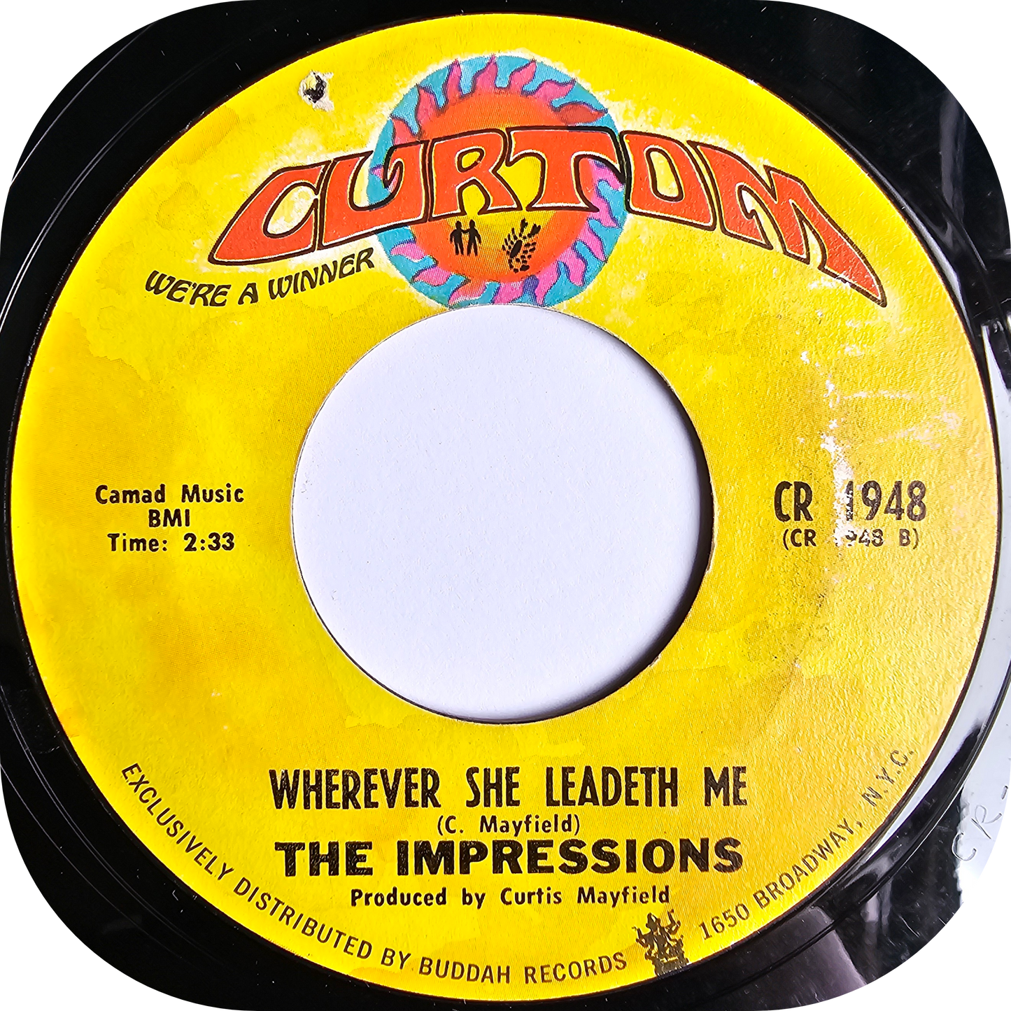 Impressions, The - Wherever She Leadeth Me - Curtom