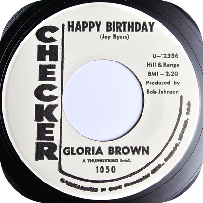 Gloria Jones - Looking For My Baby - Checker DEMO