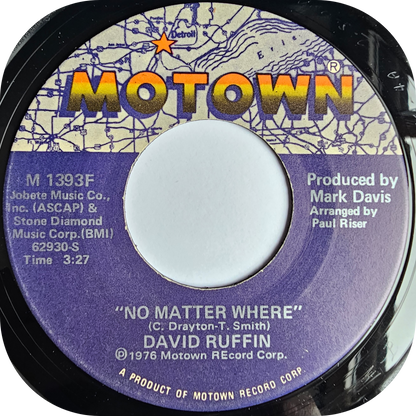 David Ruffin - Everything's Coming Up Love - Motown