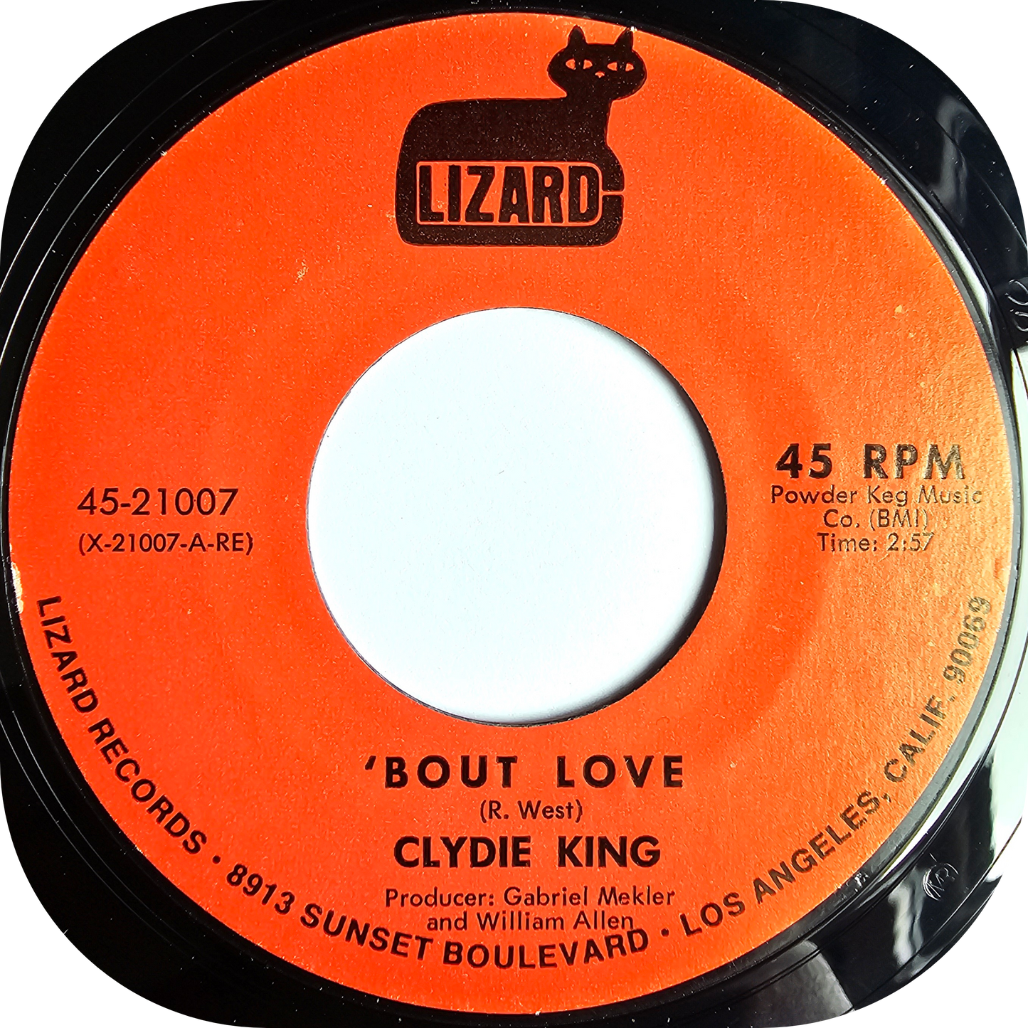 Clydie King - 'Bout Love - Lizard