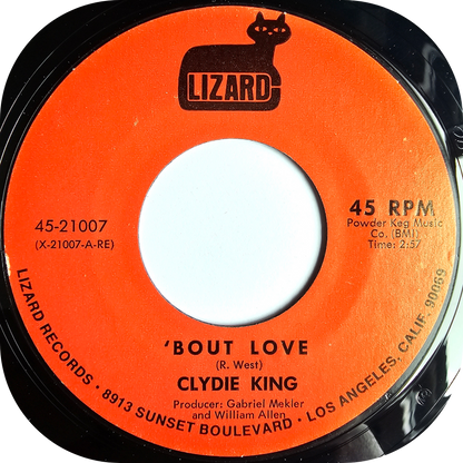 Clydie King - 'Bout Love - Lizard