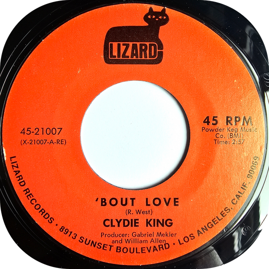 Clydie King - 'Bout Love - Lizard