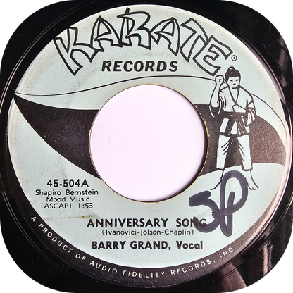 Barry Grand - Anniversary Song - Karate