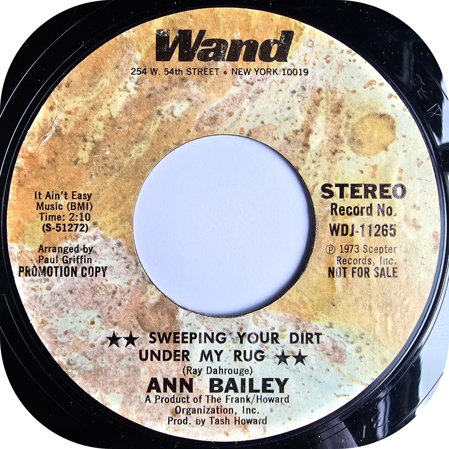 Ann Bailey - Sweeping Your Dirt Under My Rug - Wand DEMO