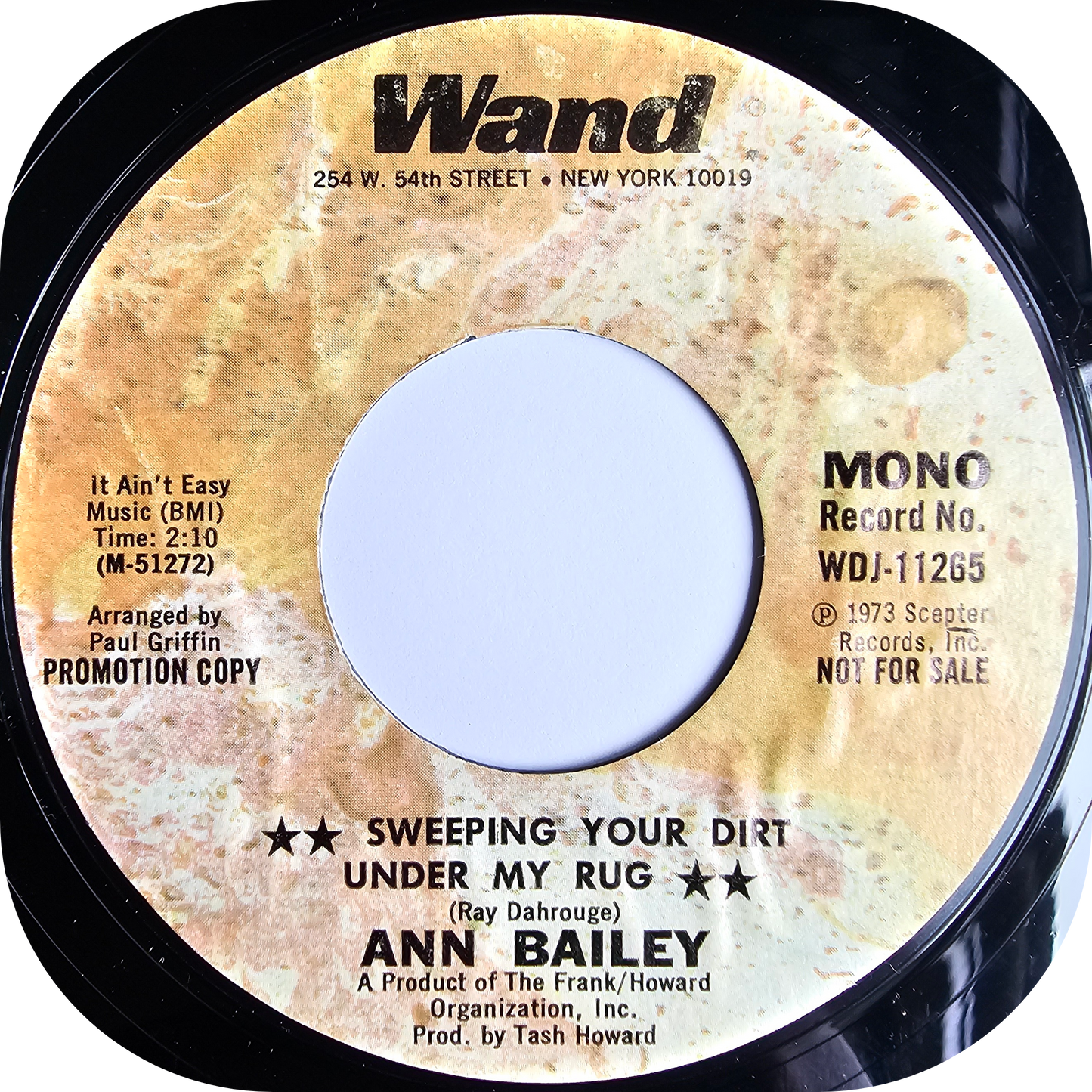 Ann Bailey - Sweeping Your Dirt Under My Rug - Wand DEMO
