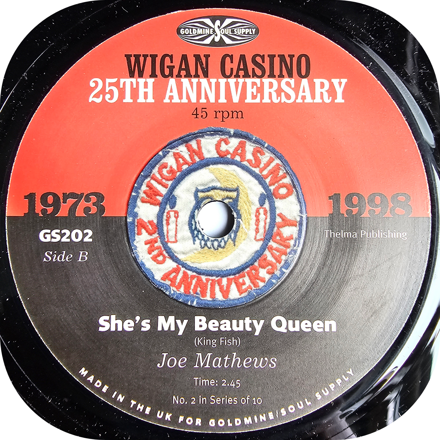 Jackey Beavers - I Need My Baby - Goldmine Wigan Casino